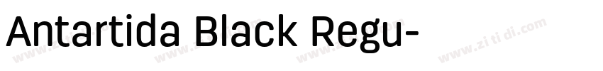 Antartida Black Regu字体转换 Antartida Black Regu字体转换